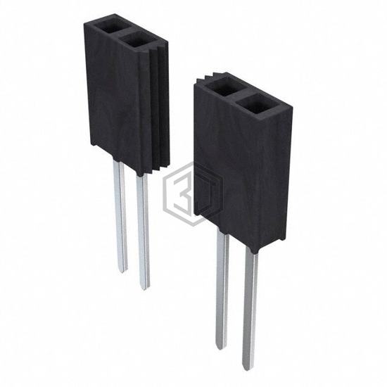 SSW-106-03-T-S - Samtec Inc. - Rectangular Connectors - Headers, Receptacles, Female Sockets