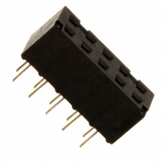 63453-110LF - Amphenol ICC (FCI) - Rectangular Connectors - Headers, Receptacles, Female Sockets