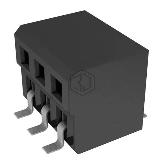 CLP-103-02-L-DH - Samtec Inc. - Rectangular Connectors - Headers, Receptacles, Female Sockets