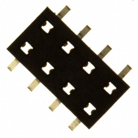 55510-108LF - Amphenol ICC (FCI) - Rectangular Connectors - Headers, Receptacles, Female Sockets