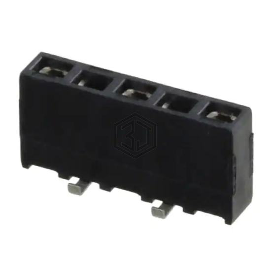 1241152-5 - TE Connectivity AMP Connectors - Rectangular Connectors - Headers, Receptacles, Female Sockets