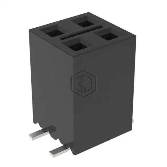 SSM-102-S-DV-BE-K-TR - Samtec Inc. - Rectangular Connectors - Headers, Receptacles, Female Sockets
