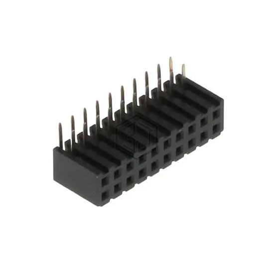 2RS2R-20-G - Adam Tech - Rectangular Connectors - Headers, Receptacles, Female Sockets