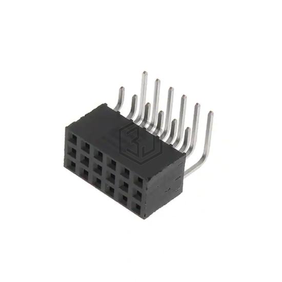 SSQ-106-02-T-Q-RA - Samtec Inc. - Rectangular Connectors - Headers, Receptacles, Female Sockets