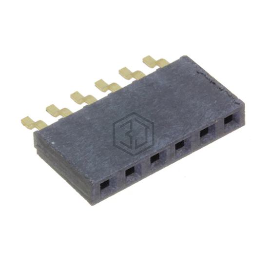 SMH-106-02-G-S - Samtec Inc. - Rectangular Connectors - Headers, Receptacles, Female Sockets