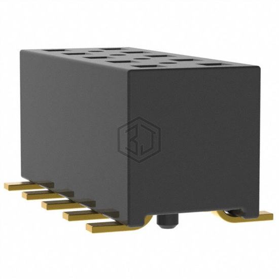 TLE-105-01-G-DV-A-K-TR - Samtec Inc. - Rectangular Connectors - Headers, Receptacles, Female Sockets