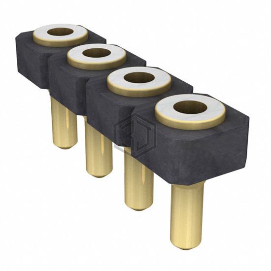 SL-104-G-19 - Samtec Inc. - Rectangular Connectors - Headers, Receptacles, Female Sockets