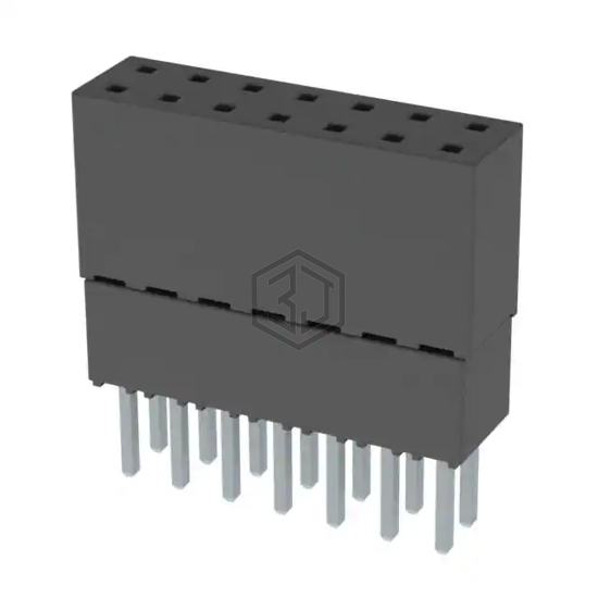 ESQ-107-23-T-D - Samtec Inc. - Rectangular Connectors - Headers, Receptacles, Female Sockets