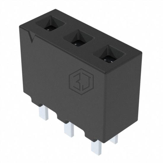 FHP-03-01-T-S - Samtec Inc. - Rectangular Connectors - Headers, Receptacles, Female Sockets