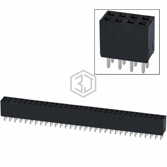 PPTC322LFBN-RC - Sullins Connector Solutions - Rectangular Connectors - Headers, Receptacles, Female Sockets