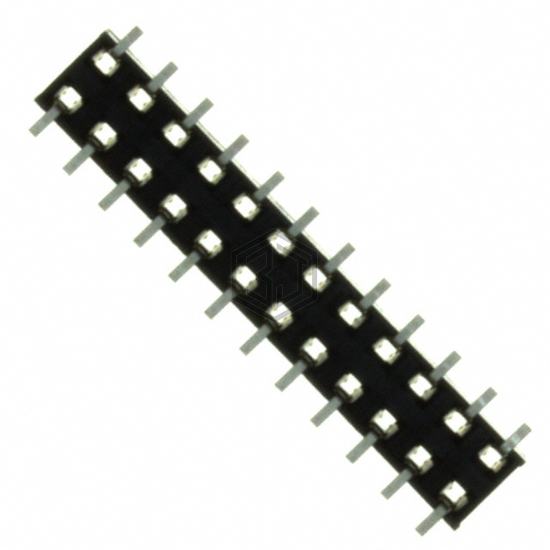 55510-124LF - Amphenol ICC (FCI) - Rectangular Connectors - Headers, Receptacles, Female Sockets