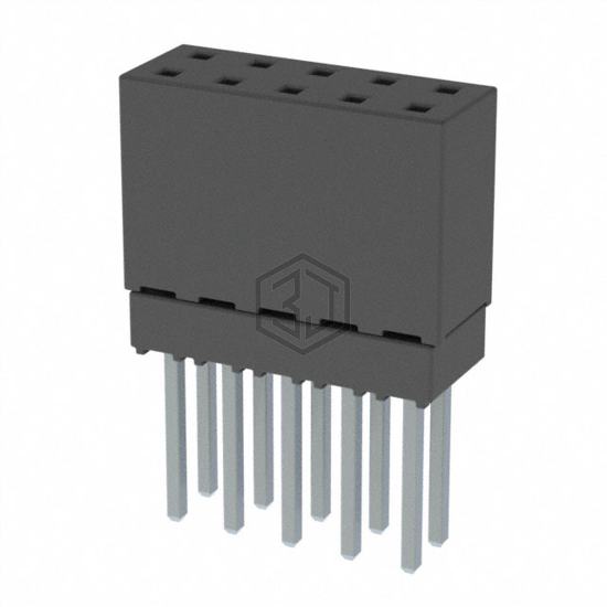ESQ-105-13-L-D - Samtec Inc. - Rectangular Connectors - Headers, Receptacles, Female Sockets