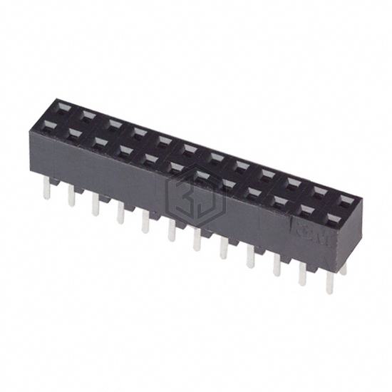 150224-6002-RB - 3M - Rectangular Connectors - Headers, Receptacles, Female Sockets