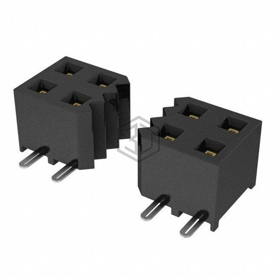 SMM-108-02-L-D - Samtec Inc. - Rectangular Connectors - Headers, Receptacles, Female Sockets
