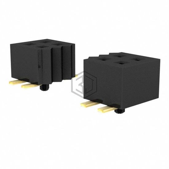 CLP-136-02-G-D-A - Samtec Inc. - Rectangular Connectors - Headers, Receptacles, Female Sockets