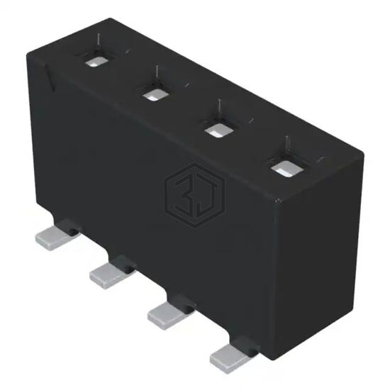 FHP-04-02-T-S - Samtec Inc. - Rectangular Connectors - Headers, Receptacles, Female Sockets