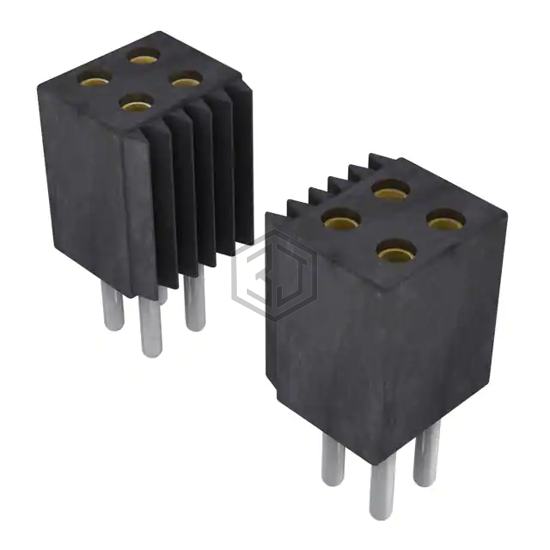 853-87-050-10-001101 - Preci-Dip - Rectangular Connectors - Headers, Receptacles, Female Sockets