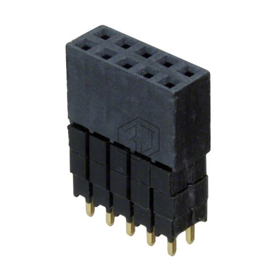 ESQ-105-33-G-D - Samtec Inc. - Rectangular Connectors - Headers, Receptacles, Female Sockets