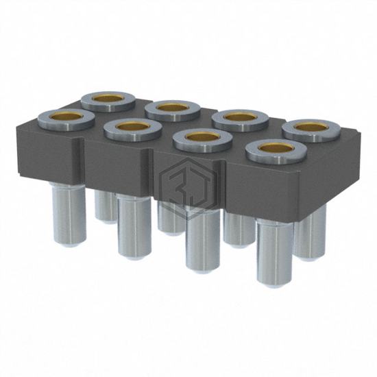 415-47-208-41-004000 - Mill-Max Manufacturing Corp. - Rectangular Connectors - Headers, Receptacles, Female Sockets