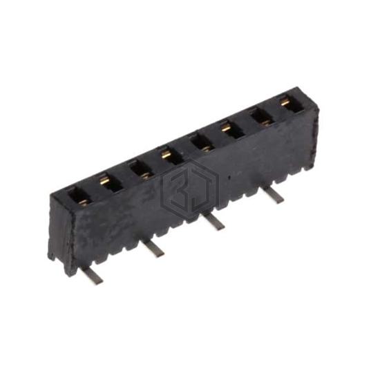MMS-108-02-L-SV-P - Samtec Inc. - Rectangular Connectors - Headers, Receptacles, Female Sockets
