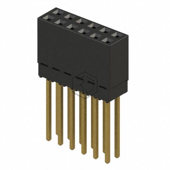 ESQ-106-14-G-D - Samtec Inc. - Rectangular Connectors - Headers, Receptacles, Female Sockets