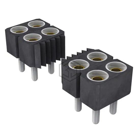 415-83-272-41-001101 - Preci-Dip - Rectangular Connectors - Headers, Receptacles, Female Sockets