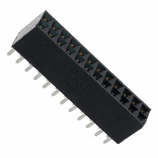 66953-012LF - Amphenol ICC (FCI) - Rectangular Connectors - Headers, Receptacles, Female Sockets