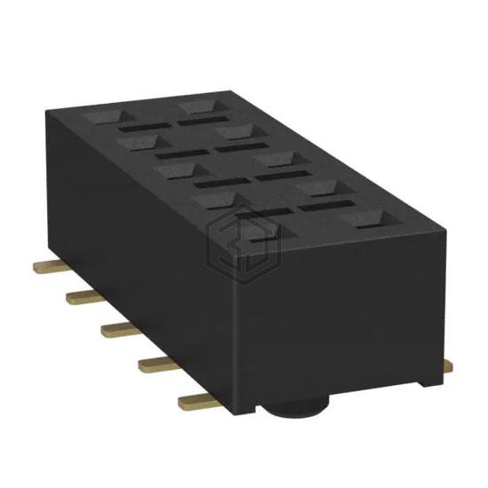 HLE-105-02-G-DV-A-K-TR - Samtec Inc. - Rectangular Connectors - Headers, Receptacles, Female Sockets