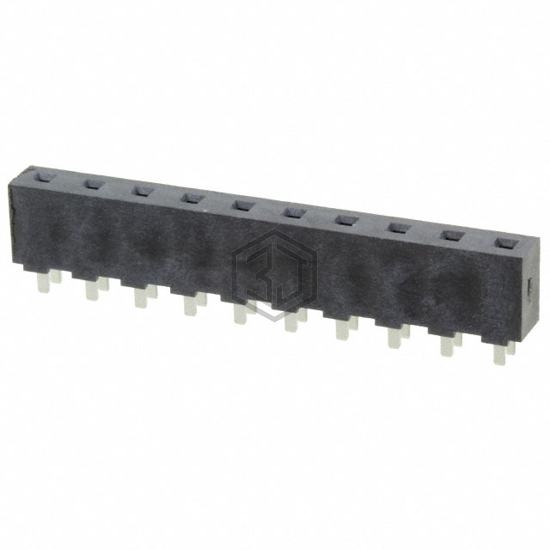 HPF-10-01-T-S - Samtec Inc. - Rectangular Connectors - Headers, Receptacles, Female Sockets