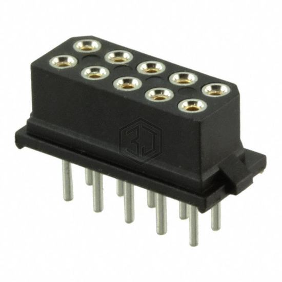 M80-8871001 - Harwin Inc. - Rectangular Connectors - Headers, Receptacles, Female Sockets