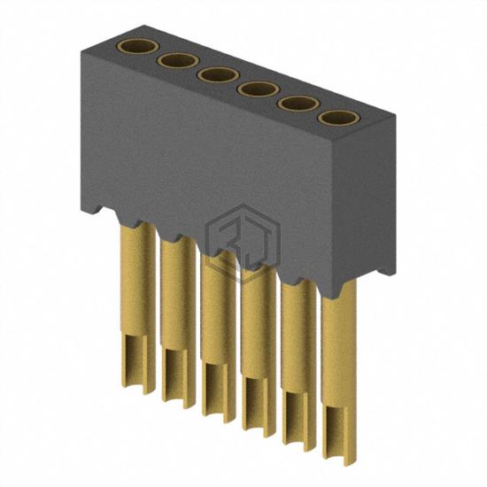 851-13-006-10-003000 - Mill-Max Manufacturing Corp. - Rectangular Connectors - Headers, Receptacles, Female Sockets