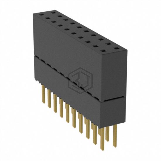 ESW-110-23-G-D - Samtec Inc. - Rectangular Connectors - Headers, Receptacles, Female Sockets