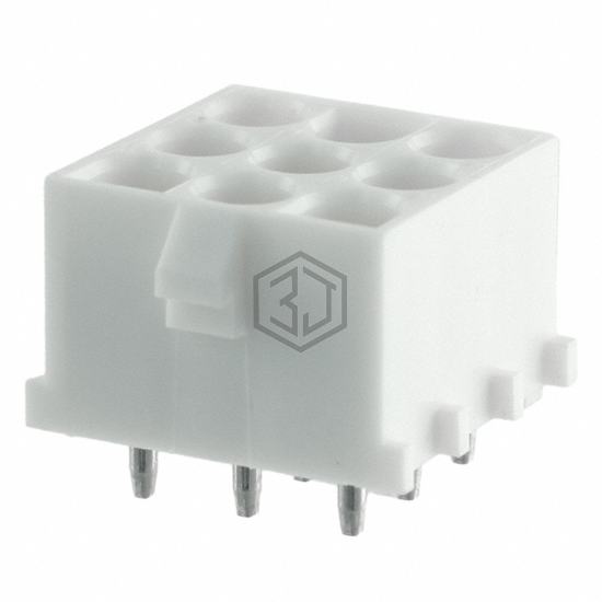 350828-4 - TE Connectivity AMP Connectors - Rectangular Connectors - Headers, Receptacles, Female Sockets