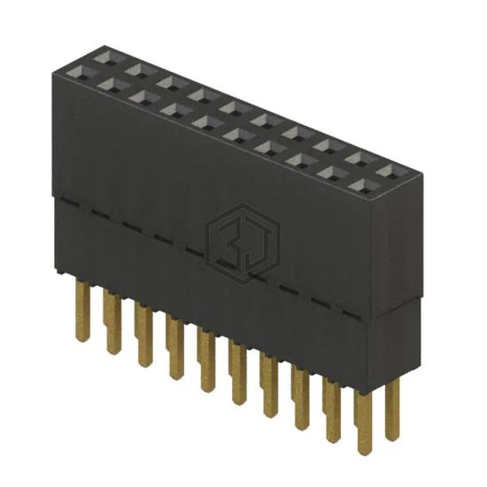 ESQ-110-23-G-D - Samtec Inc. - Rectangular Connectors - Headers, Receptacles, Female Sockets
