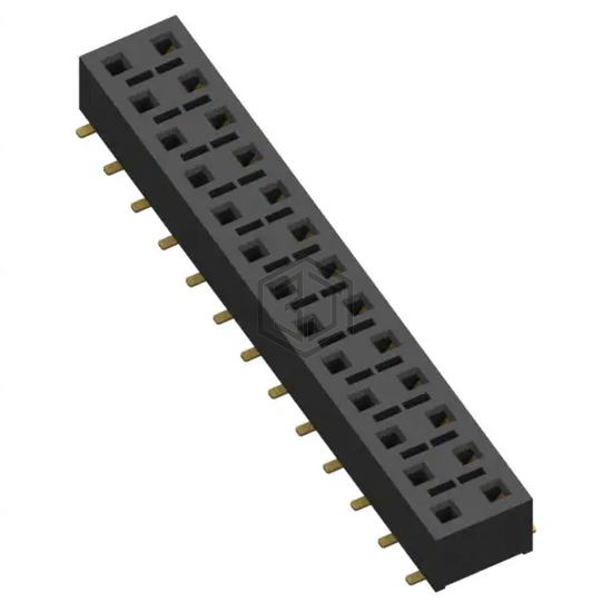 HLE-113-02-G-DV - Samtec Inc. - Rectangular Connectors - Headers, Receptacles, Female Sockets
