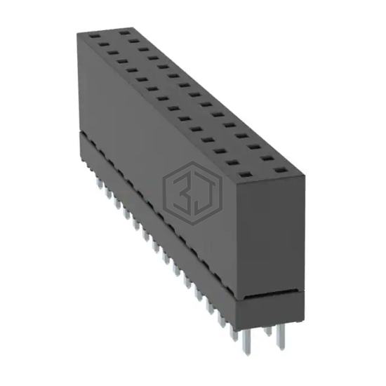 ESW-115-12-L-D - Samtec Inc. - Rectangular Connectors - Headers, Receptacles, Female Sockets