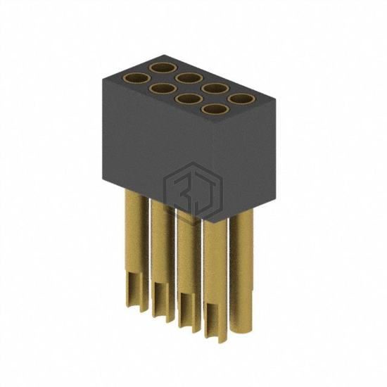 853-13-008-10-003000 - Mill-Max Manufacturing Corp. - Rectangular Connectors - Headers, Receptacles, Female Sockets