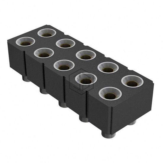 406-43-210-30-068001 - Mill-Max Manufacturing Corp. - Rectangular Connectors - Headers, Receptacles, Female Sockets