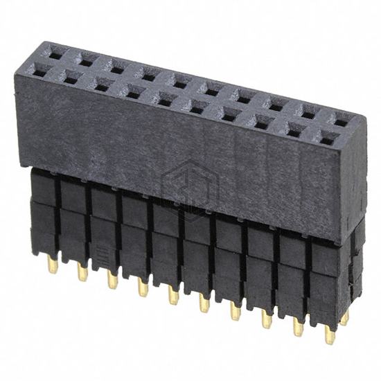 ESQ-110-33-G-D - Samtec Inc. - Rectangular Connectors - Headers, Receptacles, Female Sockets