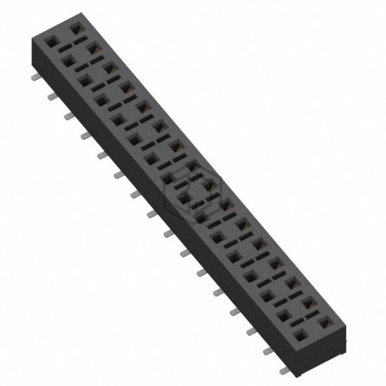HLE-116-02-L-DV - Samtec Inc. - Rectangular Connectors - Headers, Receptacles, Female Sockets
