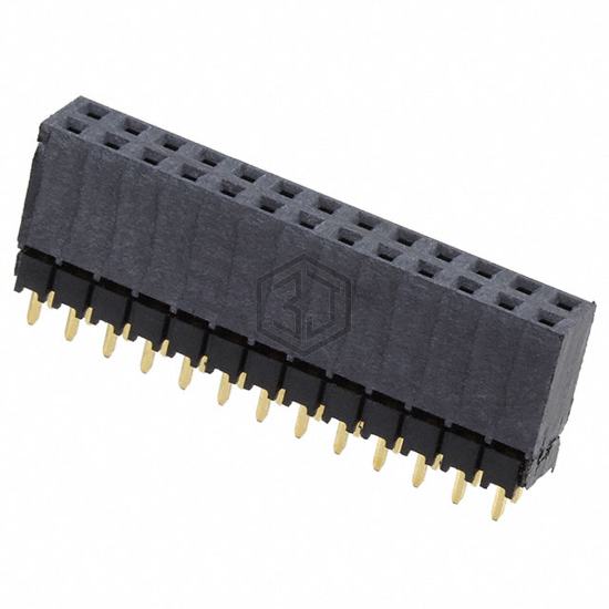 ESQ-113-12-G-D - Samtec Inc. - Rectangular Connectors - Headers, Receptacles, Female Sockets