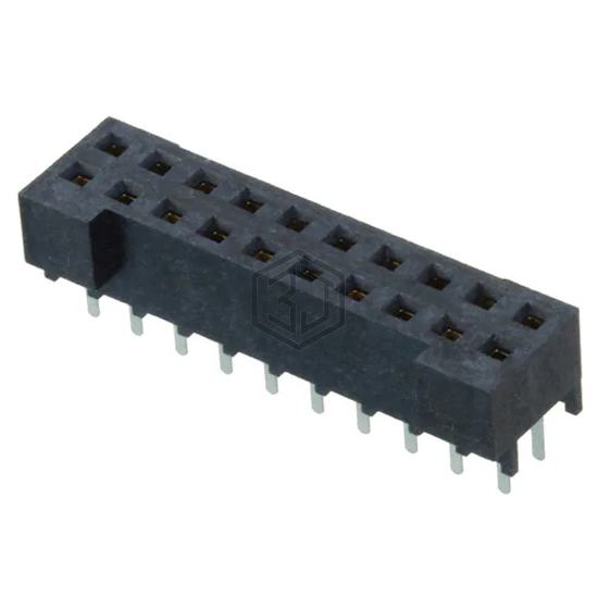 S2M-110-01-L-D - Samtec Inc. - Rectangular Connectors - Headers, Receptacles, Female Sockets