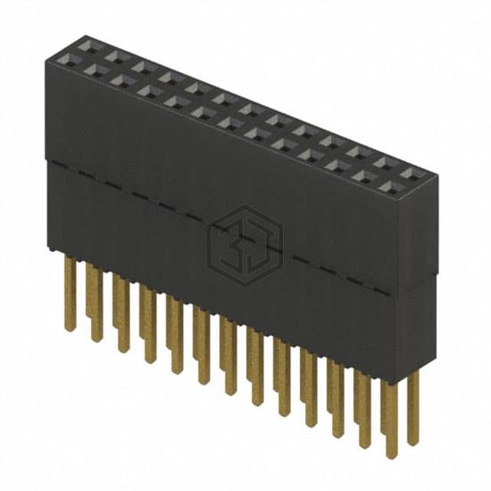 ESQ-113-34-G-D - Samtec Inc. - Rectangular Connectors - Headers, Receptacles, Female Sockets