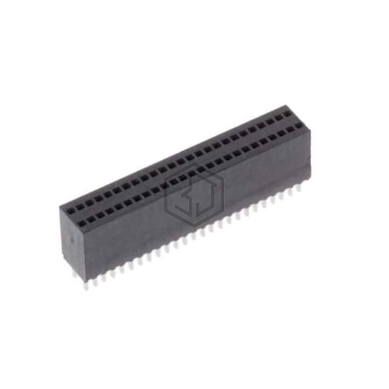 SMS-125-01-L-D - Samtec Inc. - Rectangular Connectors - Headers, Receptacles, Female Sockets