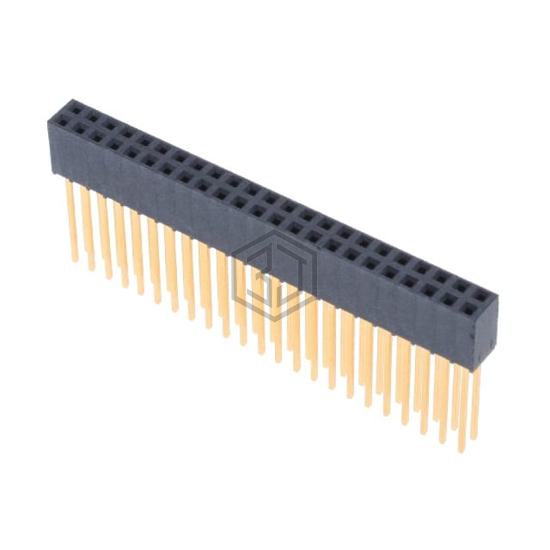 SSQ-123-04-G-D - Samtec Inc. - Rectangular Connectors - Headers, Receptacles, Female Sockets