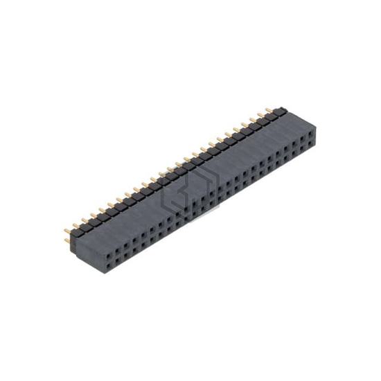 ESW-125-12-G-D - Samtec Inc. - Rectangular Connectors - Headers, Receptacles, Female Sockets