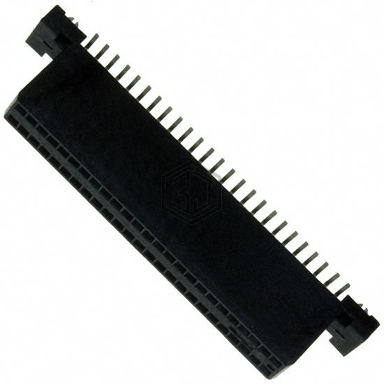 104550-6 - TE Connectivity AMP Connectors - Rectangular Connectors - Headers, Receptacles, Female Sockets