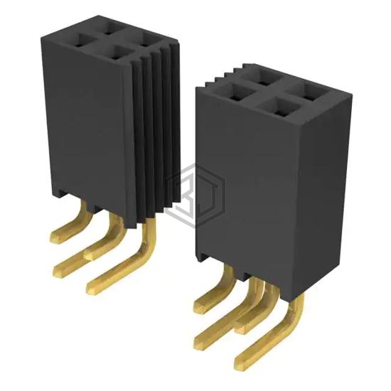 SSQ-115-02-S-D-RA - Samtec Inc. - Rectangular Connectors - Headers, Receptacles, Female Sockets