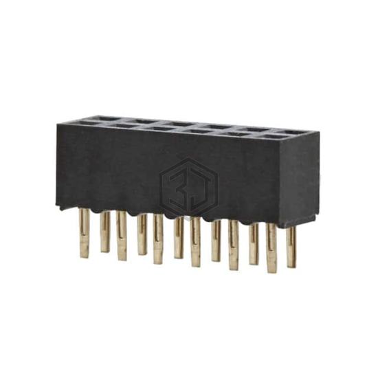 FR20C02VBDN - METZ CONNECT USA Inc. - Rectangular Connectors - Headers, Receptacles, Female Sockets