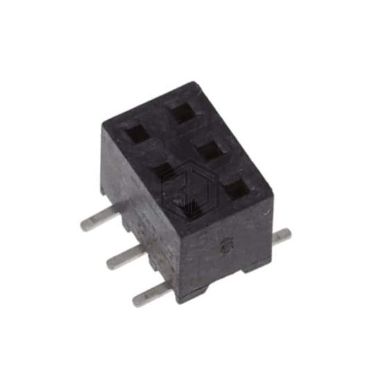 2307817-6 - TE Connectivity AMP Connectors - Rectangular Connectors - Headers, Receptacles, Female Sockets